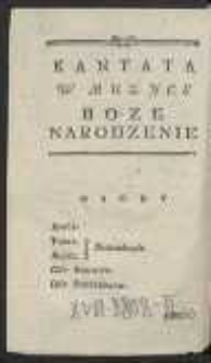 Kantata w muzyce [Boże Narodzenie]