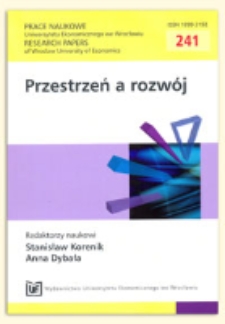 Dolnośląskie specjalne strefy ekonomiczne jako miejsce prowadzenia działalności gospodarczej w świetle ocen przedsiębiorców - wyniki badania empirycznego