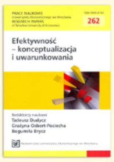 Problemy zrównoważonego rozwoju w Polsce w kontekście efektywnego wykorzystania zasobów