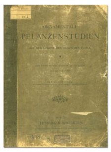 Ornamentale Pflanzenstudien auf dem Gebiete der heimischen Flora : eine Anregung für Lehrende und Lernende in Bild und Wort