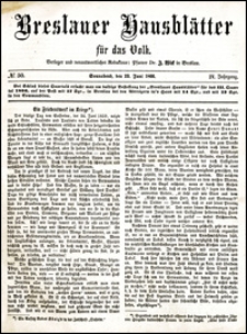 Breslauer Hausbl&auml;tter f&uuml;r das Volk. Jg. 4, Nr. 50 (1866)