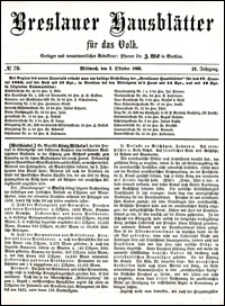 Breslauer Hausbl&auml;tter f&uuml;r das Volk. Jg. 4, Nr. 79 (1866)