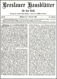 Breslauer Hausbl&auml;tter f&uuml;r das Volk. Jg. 4, Nr. 89 (1866)