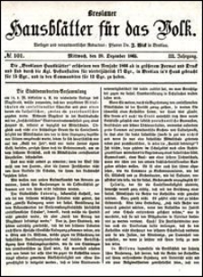 Breslauer Hausblätter für das Volk. Jg. 3, Nr. 101 (1865)