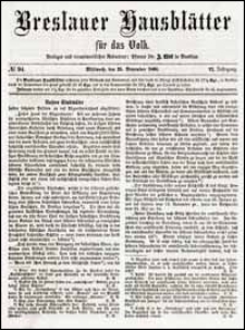 Breslauer Hausbl&auml;tter f&uuml;r das Volk. Jg. 6, Nr. 94 (1868)