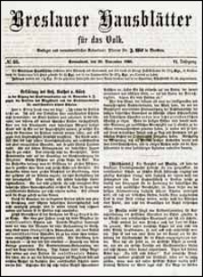 Breslauer Hausbl&auml;tter f&uuml;r das Volk. Jg. 6, Nr. 95 (1868) + Beilage