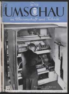 Die Umschau : Wochenschschrift über die Fortschritte in Wissenschaft und Technik. 45. Jahrgang, 1941, Heft 2