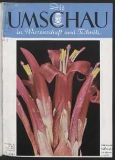 Die Umschau : Wochenschschrift über die Fortschritte in Wissenschaft und Technik. 45. Jahrgang, 1941, Heft 9