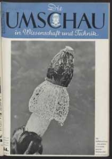 Die Umschau : Wochenschschrift über die Fortschritte in Wissenschaft und Technik. 45. Jahrgang, 1941, Heft 34