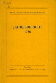 Jahresbericht. 1936