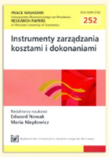 Budżetowanie kosztów w Państwowym Gospodarstwie Leśnym Lasy Państwowe