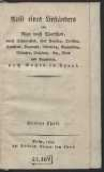 Reise eines Liefländers von Riga nach Warschau, durch Südpreußen, über Breslau, Dresden […] nach Botzen in Tyrol. T.3, Heft-5-6