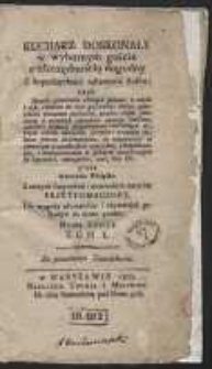 Kucharz Doskonały w wybornym guście z oszczędnością dogodny […] czyli Sposób gotowania różnych potraw […] z nowych francuzkich i niemieckich Autorów Przetłomaczony […]. T. 1