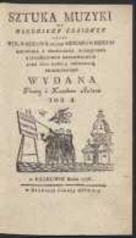 Sztuka Muzyki Dla Młodzieży Kraiowey [&hellip;]. T. 2
