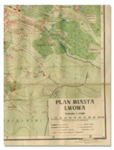 Plan miasta Lwowa