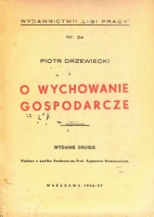 O wychowanie gospodarcze