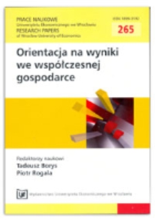 Wpływ systemu zarządzania środowiskowego na wyniki przedsiębiorstw województwa podkarpackiego