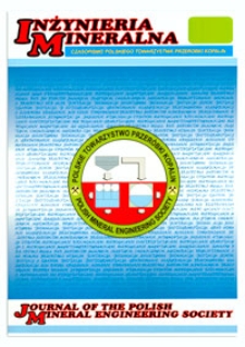 Inżynieria Mineralna : czasopismo Polskiego Towarzystwa Przeróbki Kopalin, R. XIII, 2012, nr 1-2