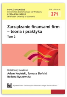 Wybrane aspekty finansowania inwestycji rozwojowych w branżach kapitałochłonnych