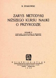 Zarys metodyki niższego kursu nauki o przyrodzie