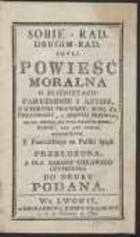 Sobie-Rad. Drugim-Rad : Czyli Powieść Moralna O Bliźniętach, Faryzminie i Azysie […]