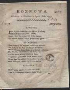 Rozmowa Szlachcica z Ministrem o Seymie Roku 1788