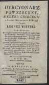 Dykcyonarz Powszechny Medyki, Chirurgii, i Sztuki Hodowania Bydląt Czyli Lekarz Wieyski Zawieraiący Rozciągłe wiadomości wszystkich części sztuki Lekarskiey [...]. T. 4 [Mał-Ogr]