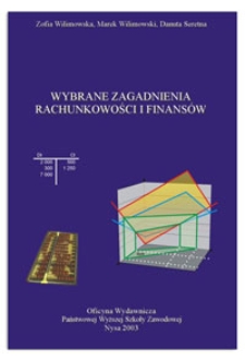 Wybrane zagadnienia rachunkowości i finansów