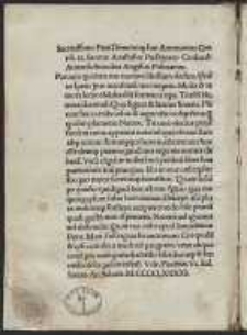 Silva cui titulus Nutricia