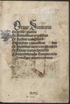 Hortus sanitatis