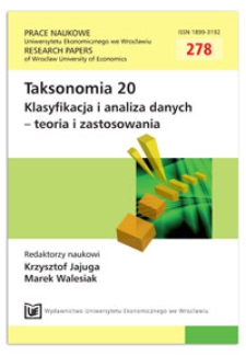 Modyfikacja metody HINoV selekcji zmiennych w analizie skupień