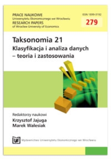 Porównanie dokładności taksonomicznej metody propagacji podobieństwa oraz zagregowanych algorytmów taksonomicznych opartych na idei metody bagging