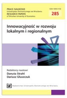 Efekty strukturalne zmian zatrudnienia według sektorów zaawansowania technologicznego w regionach europejskich