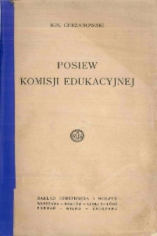 Posiew Komisji Edukacyjnej