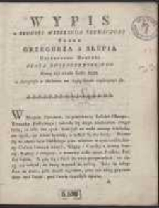 Wypis z Kroniki Witykinda Tłomaczony Przez Grzegorza a Słupia Decretorum Doktora, Opata Swiętokrzyskiego Który żył około Roku 1375. z Autografu w Bibliotece Na Łysey Gorze nayduiącego się