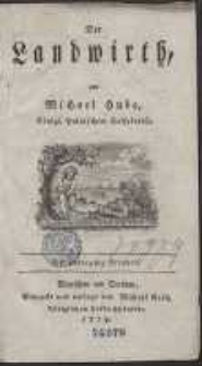 Der Landwirth […]. [Th. 1, Stk 1-3]