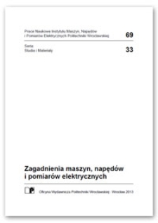 Zagadnienia maszyn, napędów i pomiarów elektrycznych