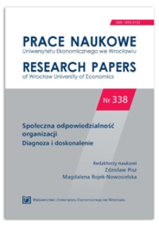 Praktyczny wymiar paradygmatu społecznej odpowiedzialności w polskim górnictwie węgla kamiennego.