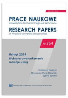 Wpływ lojalnych klient&oacute;w na rentowność przedsiębiorstwa. Prace Naukowe Uniwersytetu Ekonomicznego we Wrocławiu = Research Papers of Wrocław University of Economics, 2014, Nr 354, s. 34-42