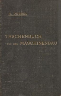 Taschenbuch für den Maschinenbau