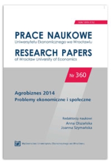 Ocena przebiegu i realizacji działań zawartych w I osi „Poprawa konkurencyjności sektora rolnego i leśnego” PROW 2007-2013.