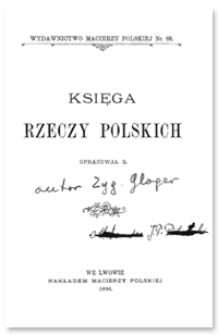 Księga rzeczy polskich