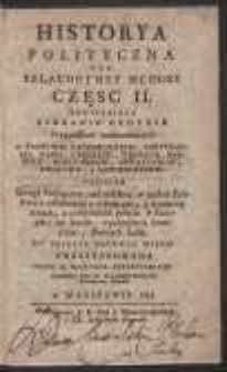 Historya Polityczna Dla Szlachetney Młodzi […]. Cz. 2