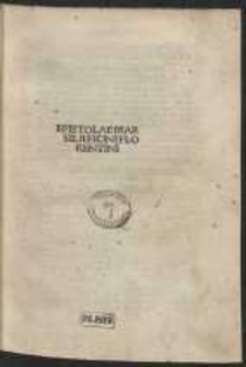 Epistolae familiares