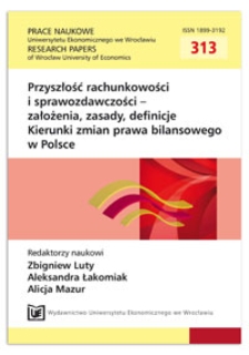 Rachunkowość małych przedsiębiorstw – diagnoza i propozycje modyfikacji prawa bilansowego