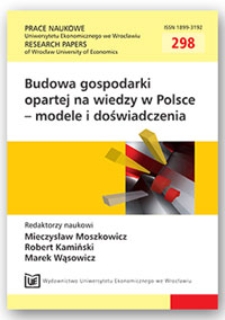 Wiedza jako determinanta rozwoju innowacyjnych form powiązań integracyjnych