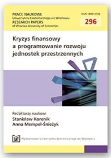 Deficyt budżetowy w jednostkach samorządu terytorialnego na przykładzie województwa łódzkiego