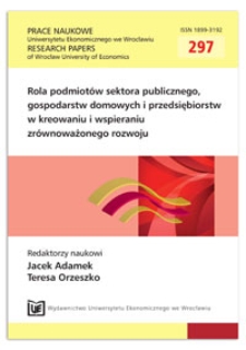 Rachunkowość jako system pomiaru dokonań jednostki gospodarczej w środowisku przyrodniczym