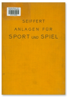 Anlagen für Sport und Spiel