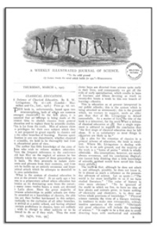 Nature : a Weekly Illustrated Journal of Science. Volume 99, 1917 March 8, [No. 2471]